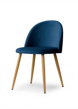 Стул Antreve Song plaster miodu Синий / Дуб, фото