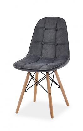 Стул Antreve Tess II Темно серый / Бук, фото