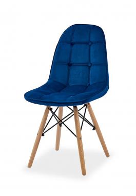 Стілець Atreve Tess II Синій / Бук, фото