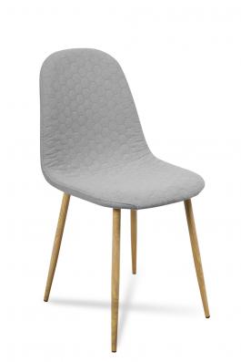 Стілець Atreve Timor Срібний / дуб, фото