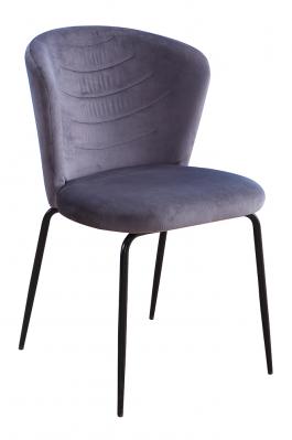 Стілець Atreve Viki Сірий / чорний, фото