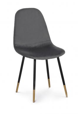 Стул Antreve Viktor Серый / Черный / Золотой, фото