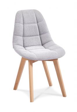 Стул Antreve Westa Светло серый / Бук, фото