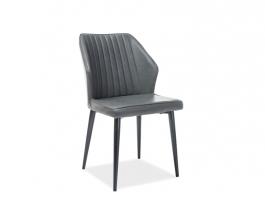 Стілець SIGNAL Apollo Сірий / чорний, фото