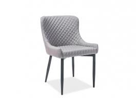 Стілець SIGNAL Colin В Сірий / чорний, фото