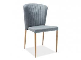 Стул Signal Polly Серый / Дуб, фото