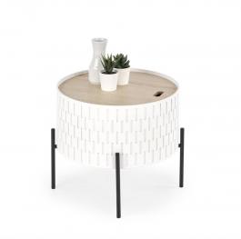 Журнальний стіл HALMAR SINTRA білий, фото