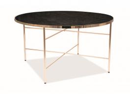 Журнальный стол Signal Ibiza B Мрамор/Золотой, фото