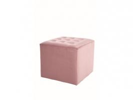 Пуф SIGNAL LORI VELVET ANTYCZNY RÓŻ BLUVEL 52, фото