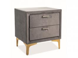 Приліжкова тумба SIGNAL Mirage Сірий, фото