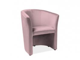 Кресло Signal TM-1 Velvet ANTYCZNY RÓŻ BLUVEL 52, фото