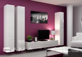 Стенка CAMA VIGO 1 Белый/Белый глянец, фото