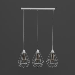 Люстра Melbi Diamond S 3L white 3xE27, фото