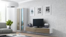 Стенка CAMA VIGO 3 Белый/Латте глянец, фото