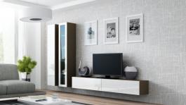 Стінка CAMA VIGO 3 Латте/білий глянець, фото