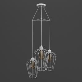 Люстра Melbi Pera S 3R white, 3xE27, фото