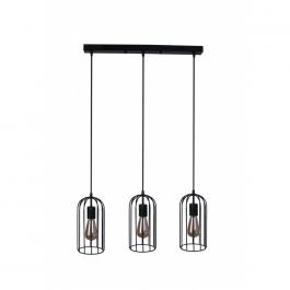 Люстра Melbi Rocca 3L black, 3xE27, фото