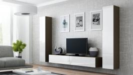 Стінка CAMA VIGO 4 Латте/білий глянець, фото