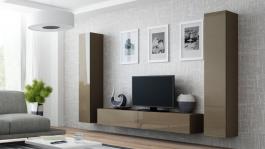 Стенка CAMA VIGO 4 Латте/Латте глянец, фото