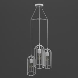 Люстра Melbi Rocca 3R white, 3xE27, фото