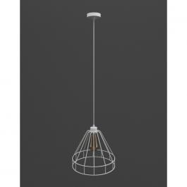 Люстра Melbi Treviso white, 1xE27, фото