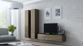 Стінка CAMA VIGO 9 Латте/Латте глянець, фото