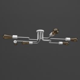 Люстра Melbi Tuberia C 6P white, 6xE27, фото