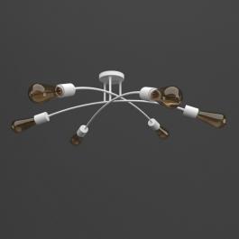 Люстра Melbi Tuberia D 3P white, 6xE27, фото