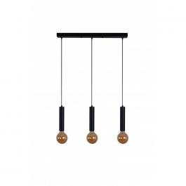 Люстра Melbi Tubo mini 3L black, 3xE27, фото