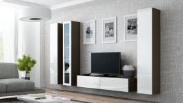 Стінка CAMA VIGO 15 Латте/білий глянець, фото