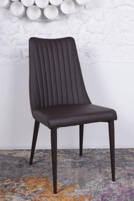 Стул Nicolas 1241 коричневый Hannover, фото