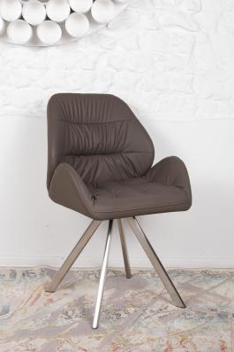 Стілець Nicolas F-244B / Z поворотний мокко Tenerife, фото