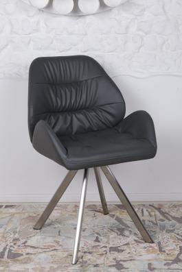 Стул Nicolas F-244B/Z поворотный темно-серый Tenerife, фото