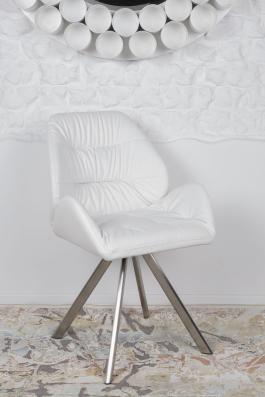 Стілець Nicolas F-244B / Z поворотний білий Tenerife, фото