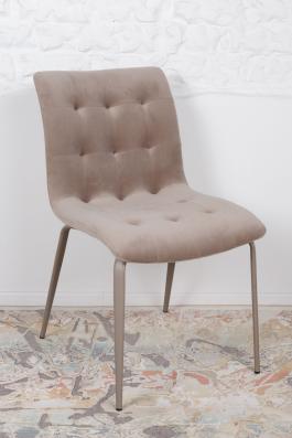 Стілець Nicolas 1355G мокко беж Week, фото