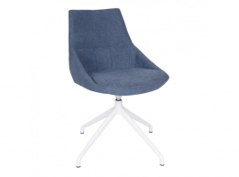 Стілець Nicolas 1508 поворотний синій Ascona, фото