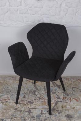 Крісло Nicolas F-236F чорне Valencia, фото