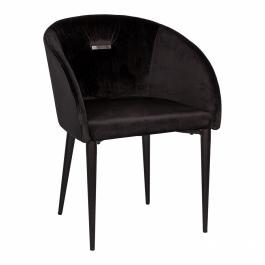 Крісло Nicolas 1420 чорне Elbe, фото