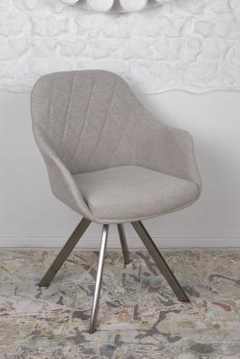 Кресло Nicolas F333B/Z бежевое поворотное Almeria, фото