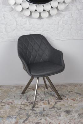 Кресло Nicolas F333B/Z (серое) поворотное Almeria, фото