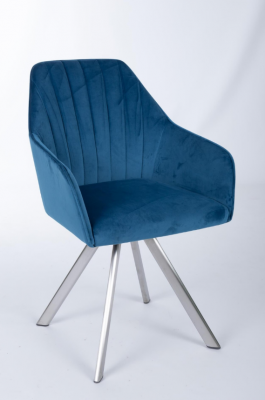 Кресло Nicolas F395 поворотное (синее) Galera, фото