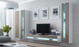 Стенка CAMA VIGO NEW 6 Белый/Латте глянец, фото