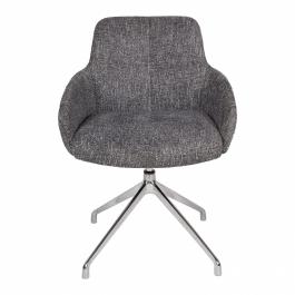 Кресло Nicolas Oliva F523A поворотное серое, фото