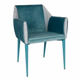 Кресло Nicolas Toscana 1554 бирюзовое, фото
