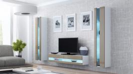 Стінка CAMA VIGO NEW 12 білий/Латте глянець, фото