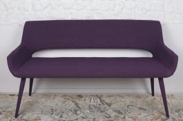 Крісло банкетка Nicolas Barcelona F305L баклажан, фото