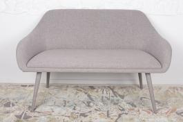 Крісло банкетка Nicolas Maiorica F-261 світло-сіра, фото