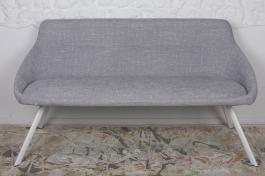 Крісло банкетка Nicolas Toledo F293 світло-сіра, фото