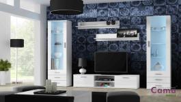 Стенка CAMA SOHO 4 Белый/Белый глянец, фото