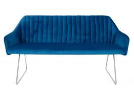 Крісло банкетка Nicolas Benavente F395BL (синя), фото